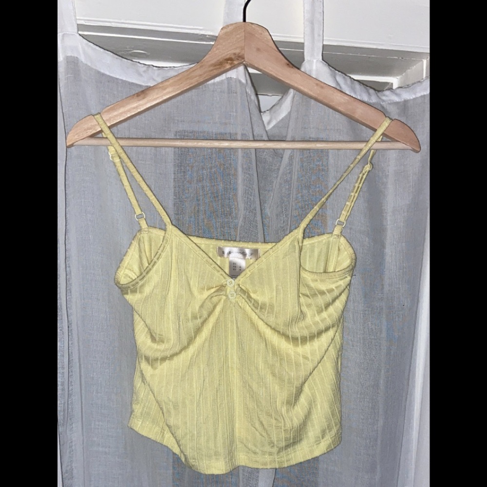 cute yellow summer top